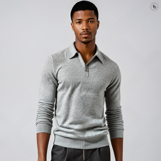 Heren Zip-up sweater Rotterdam | 1+1 gratis