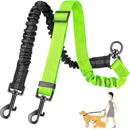 PawLeash | Reflecterende Elastische Hondenriem | 50% korting