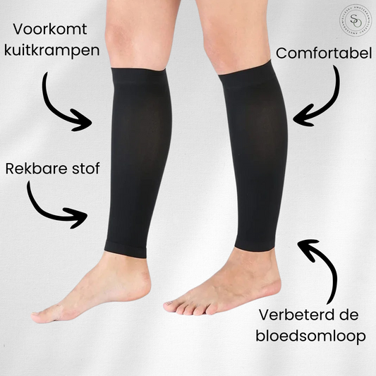 CalfRelief™ | Compressiekousen tegen kuitkramp | 1+1 gratis