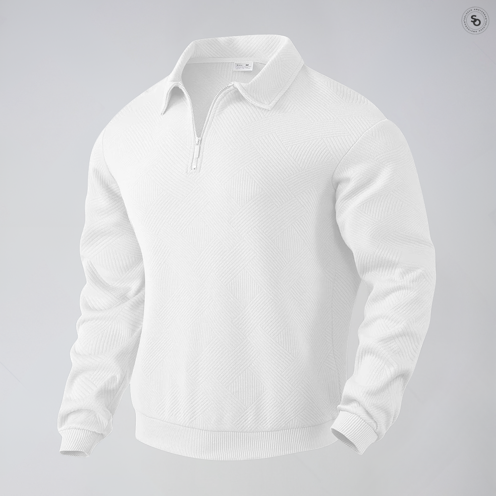 Heren Zip-up sweater Rotterdam | 1+1 gratis