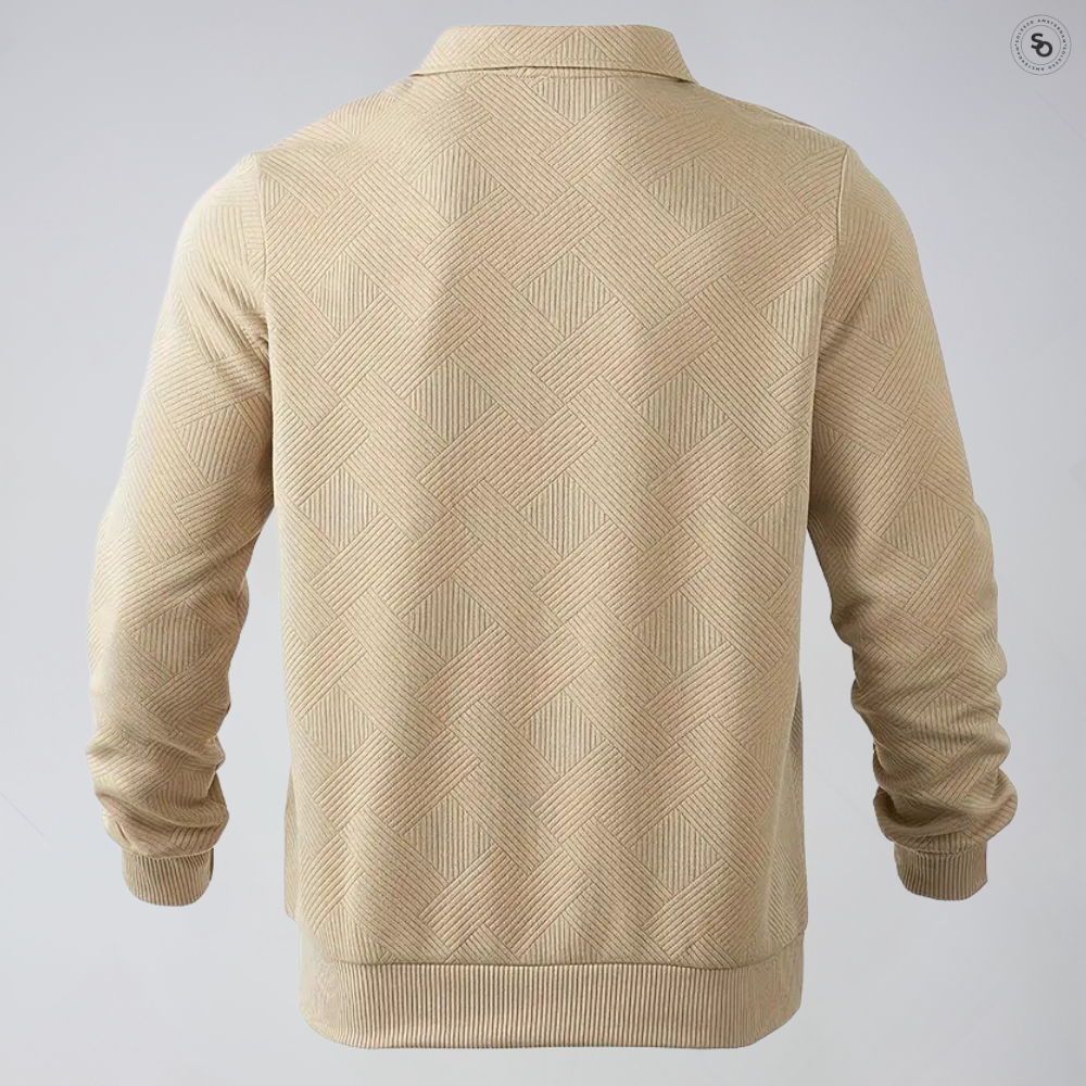 Heren Zip-up sweater Rotterdam | 1+1 gratis