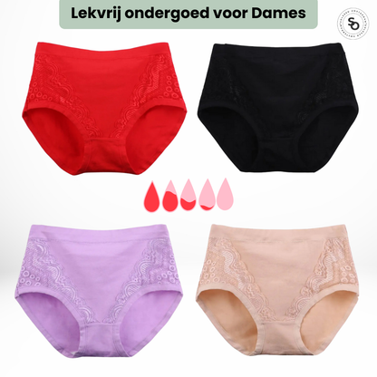 AbsorbEase | Onbezorgd lekvrij ondergoed (5+5 gratis)