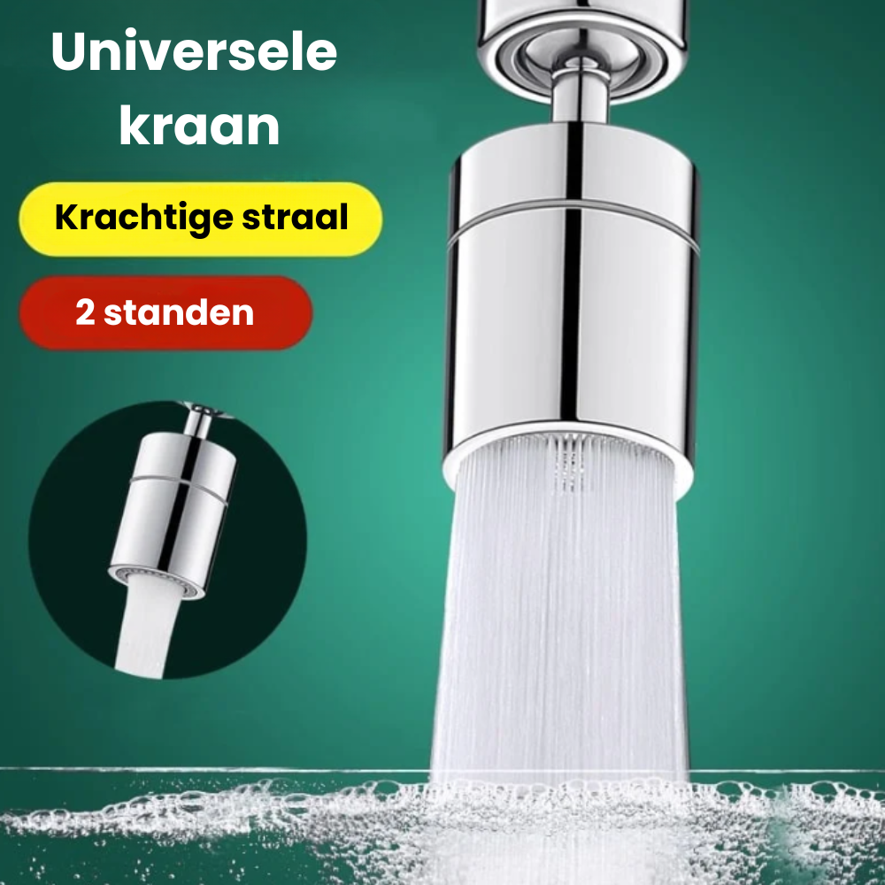 SplashGuard Universele Kraan | 1+1 gratis