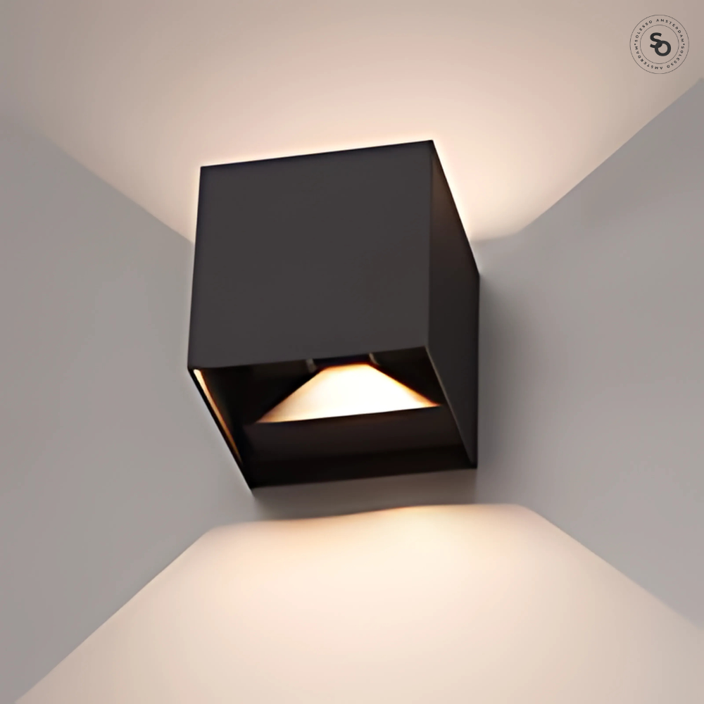 LunaGlow - Luxe Draadloze LED Wandlamp