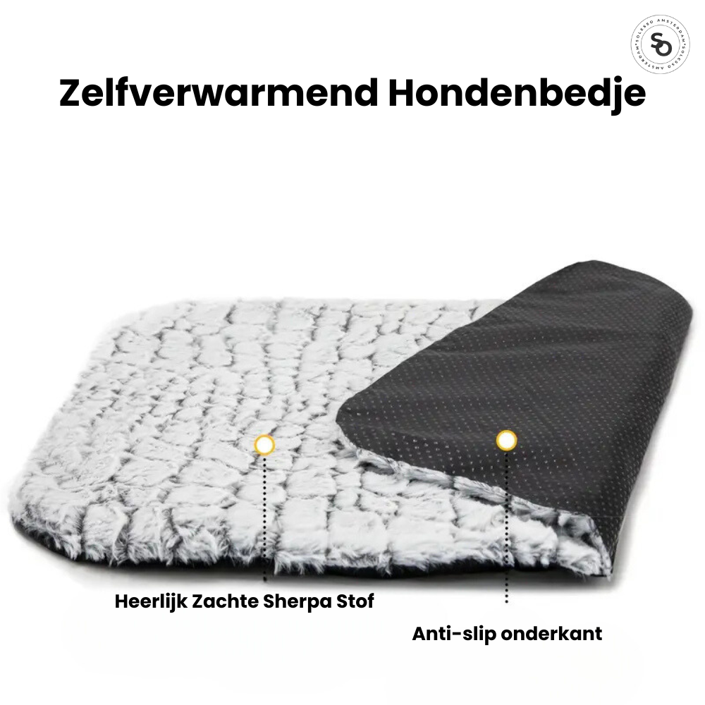 Zelfverwarmend hondenbedje | 50% korting