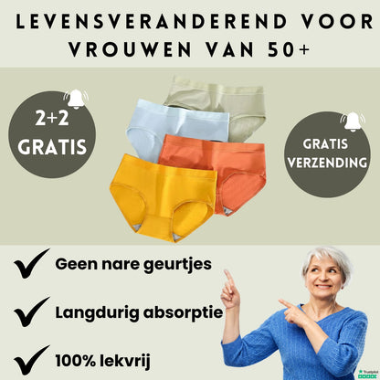 Lola drywear | lekvrij ondergoed | vandaag 2+2 gratis